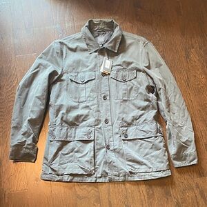 Armani Exchange Grey Military Jacket